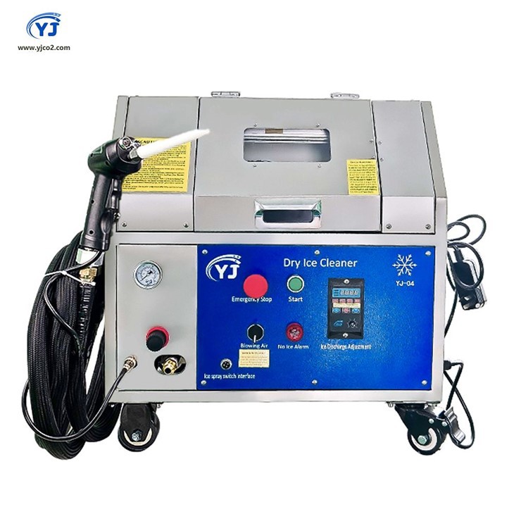 Màquina industrial de granalla de gel sec